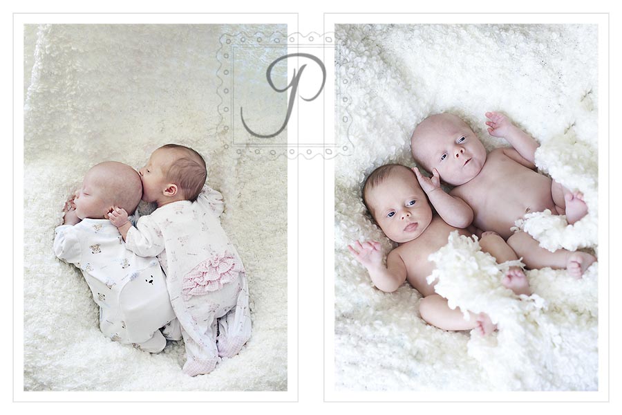 Newborn Photography - Montana Twins